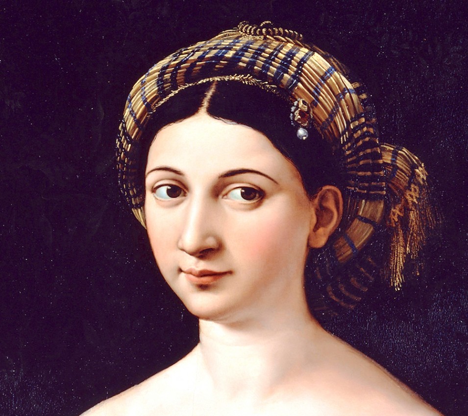 Fornarina di Raffaello in Palazzo Barberini